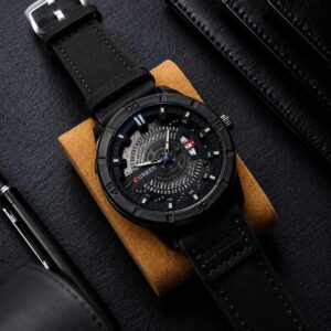 Curren M-8301 Premium Watch- Black Color